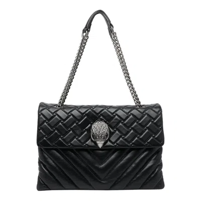 Kurt Geiger Xxl Kensington Shoulder Bag In Black
