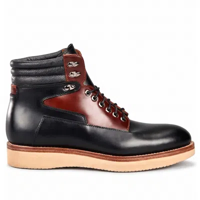 Kurt Lincoln Men's Black / Brown Jackson Boot