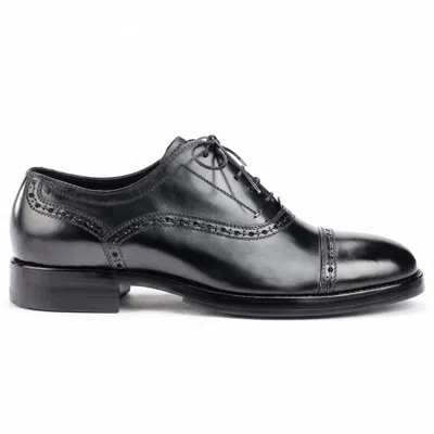 Kurt Lincoln Men's Black Edward Lace Up Shoe