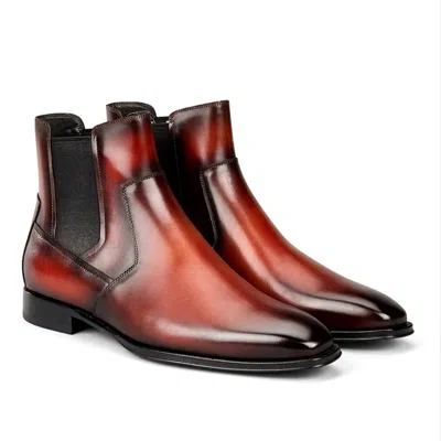 Kurt Lincoln Men's Brandon Brown Chelsea Boot