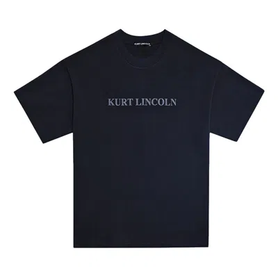 Kurt Lincoln Men's Oversize Cotton Black Tee