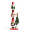 Kurt.s.adler Nutcracker Tree Light-up Ornament In Multi