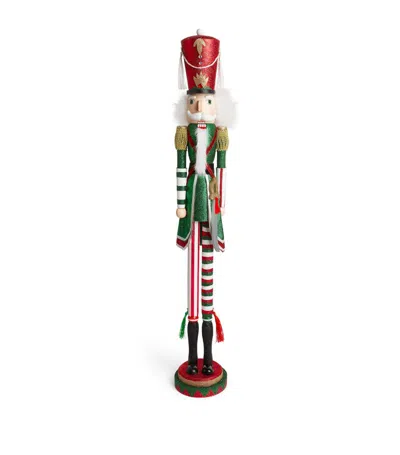 Kurt.s.adler Wooden Nutcracker (91cm) In Animal Print