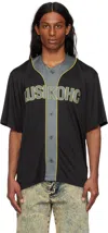 Kusikohc Black Baseball Shirt In Black