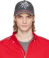 Kusikohc Black Origami Cap In Black