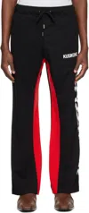 Kusikohc Black Suite Track Pants In Black