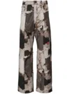 Kusikohc Brown Burn Trousers In Neutrals