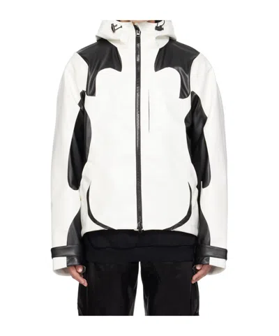 Kusikohc Hooded Casual Jacket In White