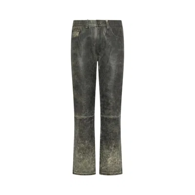 Pre-owned Kusikohc Leather Pants 'black' | Men's Size S