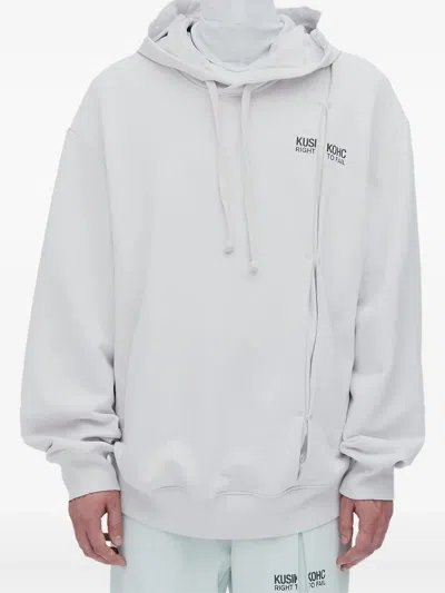 Kusikohc Logo-print Hoodie In White