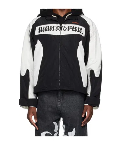KUSIKOHC KUSIKOHC LOGO EMBROIDERED RIDER JACKET