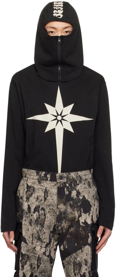 Kusikohc Long-sleeved T-shirt In Black