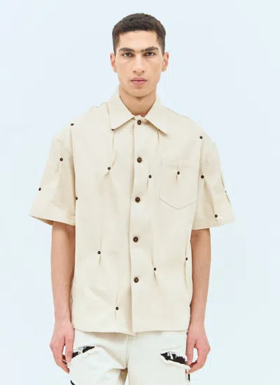 KUSIKOHC MULTI RIVET DENIM SHIRT