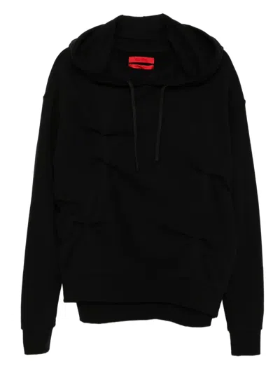 Kusikohc Multi Rivet Hoodie In Black