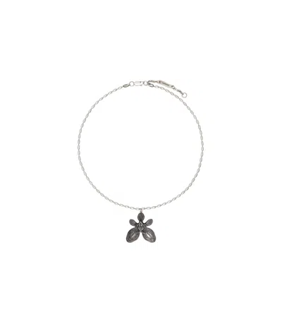 Kusikohc Silver Flower Necklace