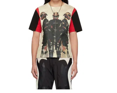 Kusikohc Off-white Moto Men Print T-shirt