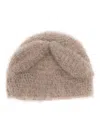 Kusikohc Rabbit Beanie Hat In Neutrals