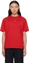 Kusikohc Red 'right To Fail' T-shirt In Red