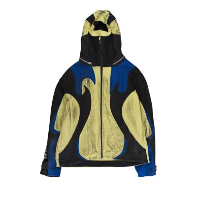 Pre-owned Kusikohc Rider Windbreaker 'yellow' | Men's Size S