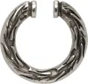 Kusikohc Silver Flame Ear Cuff In Silver