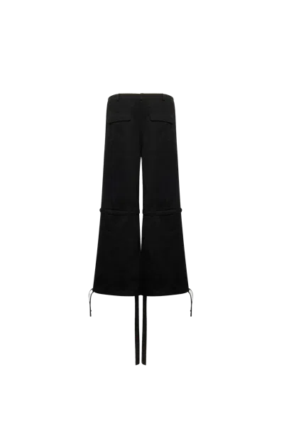 Kusikohc Straps Cargo Pants Black