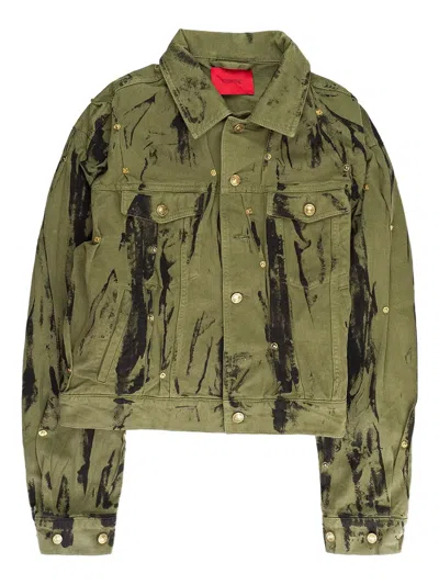 Kusikohc Washed Denim Jacket