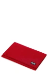 Kusshi Brush Organizer Clutch In Candy Apple Red