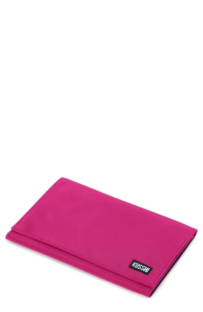 Kusshi Brush Organizer Clutch In Pink