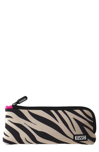 Kusshi Cosmetics Pencil Case In White