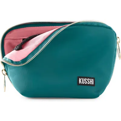 Kusshi Everyday Makeup Bag In Green