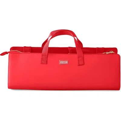 Kusshi Hair Tools Bag In Red