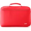 Kusshi Large Neoprene Train Case In Red