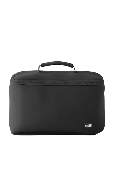 Kusshi Large Neoprene Train Case In Black