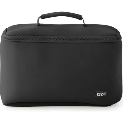 Kusshi Large Neoprene Train Case In Black