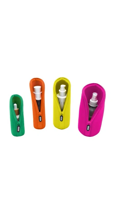 Kusshi Neoprene Bottle Protectors Expanded Set In Multi