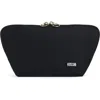Kusshi Signature Makeup Bag In Black/leopard