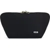 Kusshi Signature Makeup Bag In Black/pink