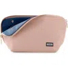 Kusshi Signature Makeup Bag In Blush/cool Grey