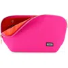Kusshi Signature Makeup Bag In Bubblegum Pink/ Orange