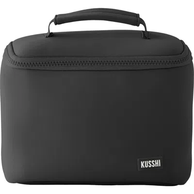 Kusshi Small Neoprene Train Case In Black