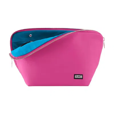 Kusshi Vacationer Makeup Bag In White