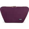 Kusshi Vacationer Makeup Bag In Garnet/lilac
