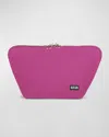 Kusshi Vacationer Makeup Bag In Pink/teal Nylon