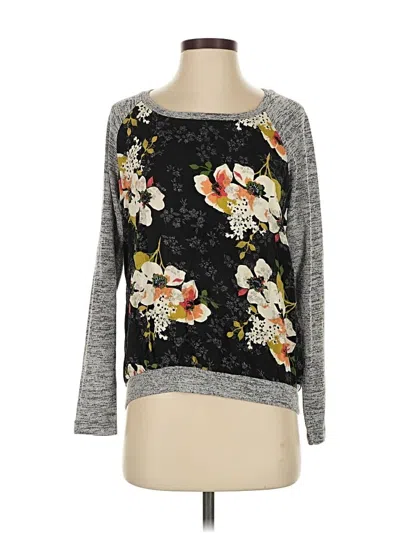 Pre-owned Kut From The Kloth 3/4 Sleeve T-shirt In Gray