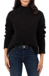 KUT FROM THE KLOTH KUT FROM THE KLOTH ADAH TEXTURED MOCK NECK SWEATER