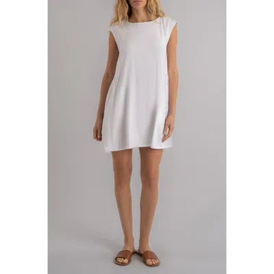 Kut From The Kloth Alice Cap Sleeve Shift Dress In White