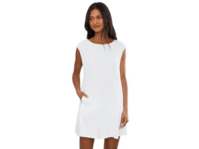 Kut From The Kloth Alice Linen Dress Women's Dress White: Lg In Multi