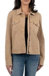 Shop Kut From The Kloth Amanda Boxy Twill Jacket
