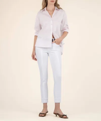 Kut From The Kloth Amy Crop Jean In Optic White