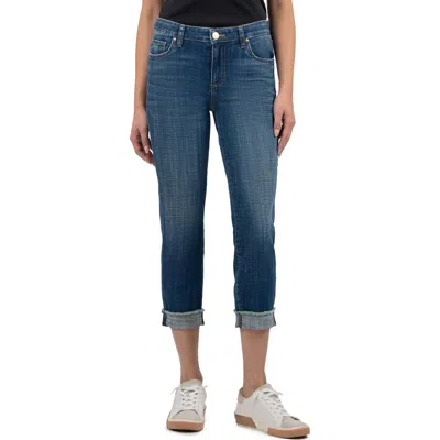 Kut From The Kloth Amy Crop Straight Leg Jeans In Deserving